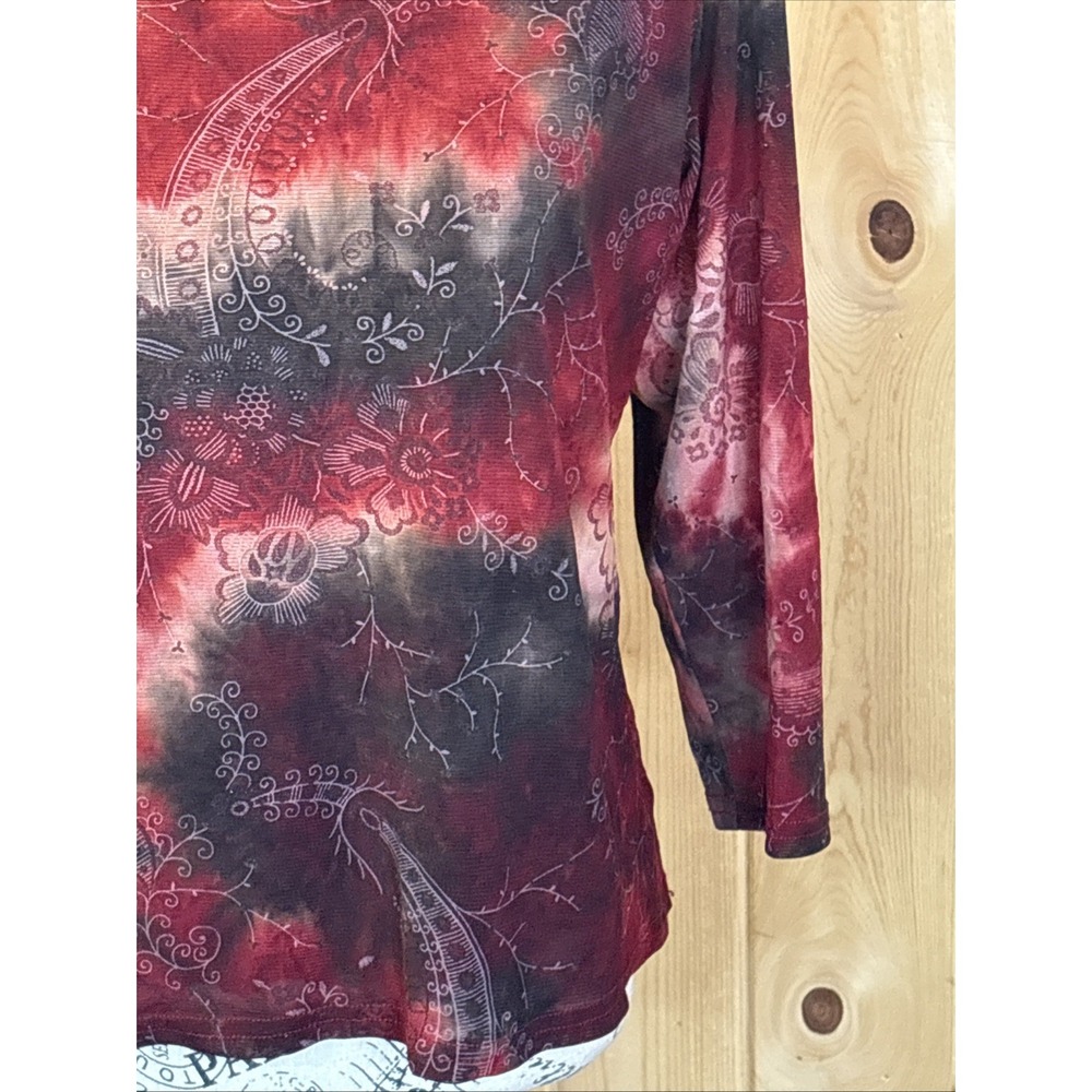 Vintage Y2K Coldwater Creek Whimsigoth Top Fairy Vampire Shirt Medium - Picture 5 of 7